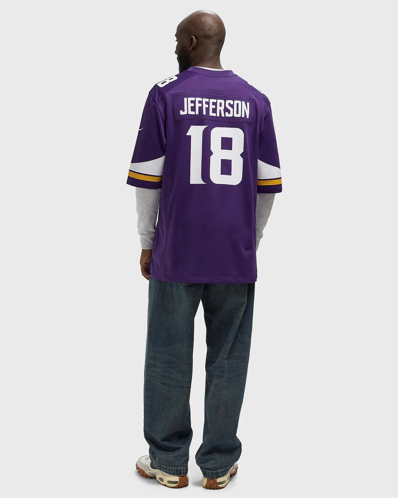 Nike Jerseys Justin Jefferson Minnesota Vikings Nike NFL Game Jersey - Purple