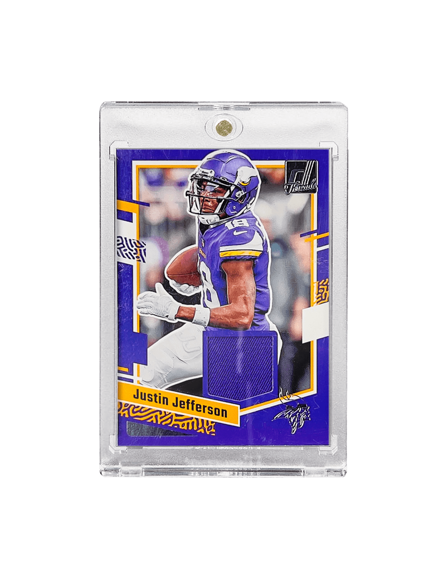 Panini Cards Justin Jefferson Minnesota Vikings Panini NFL Donruss 23 Threads Patch Card