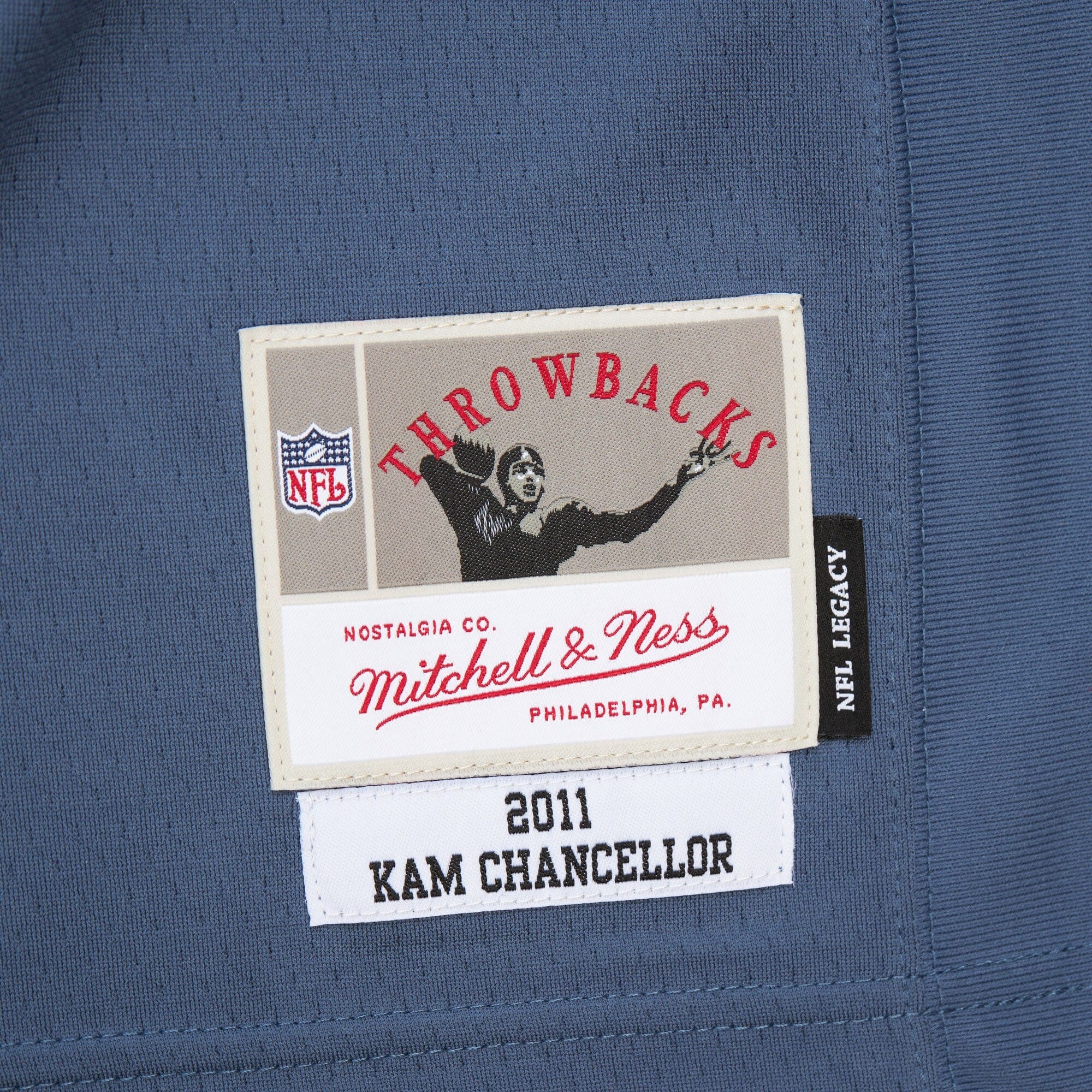 Mitchell And Ness Jerseys Kam Chancellor Seattle Seahawks Mitchell & Ness NFL 11 Throwback Legacy Jersey
