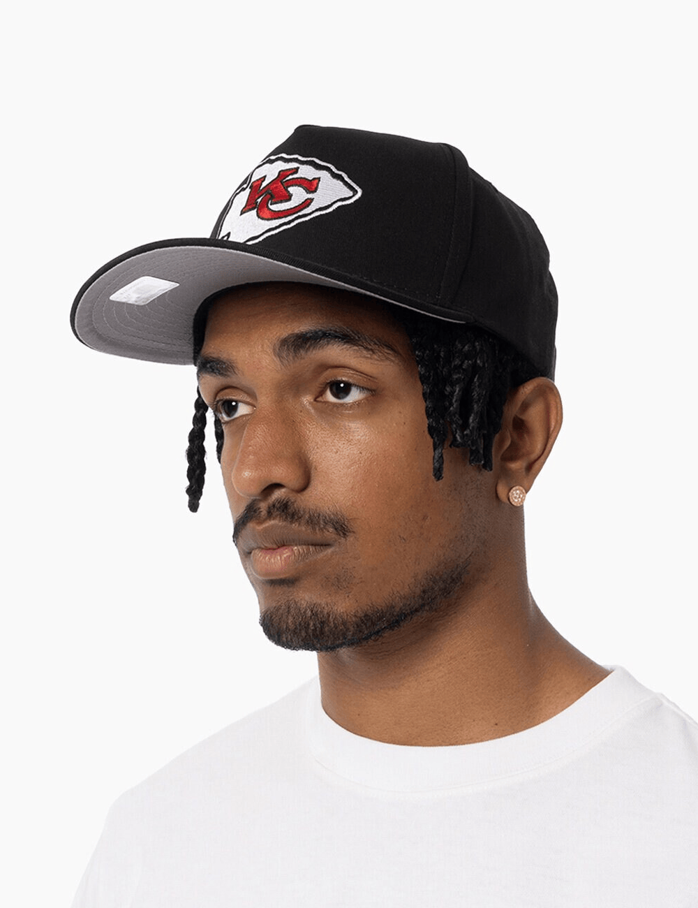 Mitchell And Ness Caps Kansas City Chiefs Mitchell & Ness NFL Team Pro Pinch Snapback Hat - Black