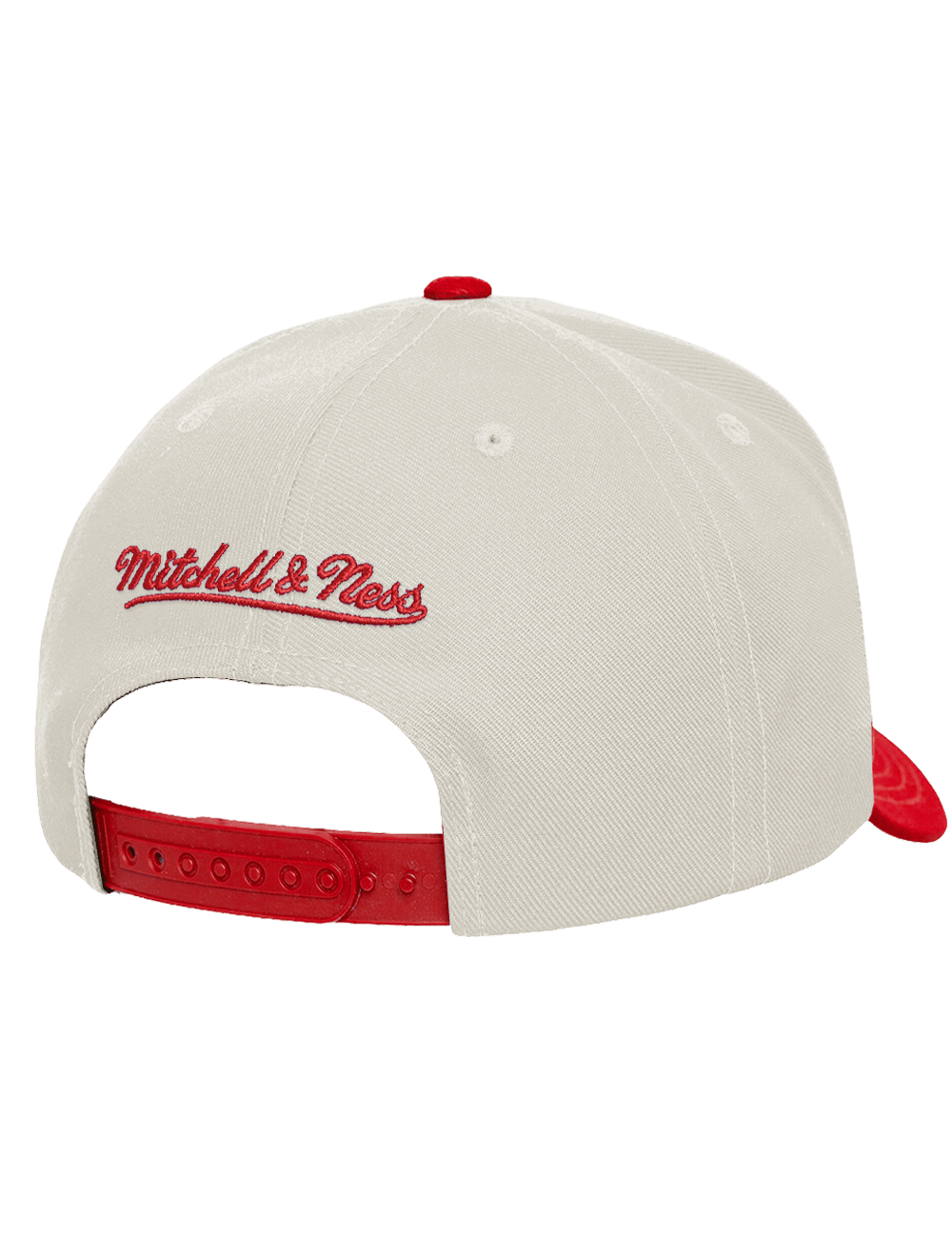 Mitchell And Ness Caps Kansas City Chiefs Mitchell & Ness NFL Team Pro Pinch Snapback Hat - White Cream