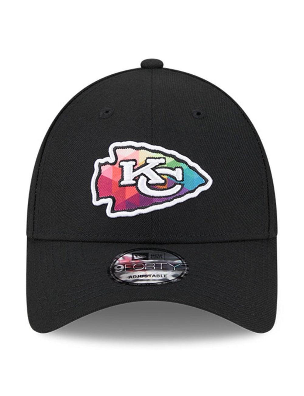 New Era Caps Kansas City Chiefs New Era NFL 23 Crucial Catch 9FORTY Snapback Hat - Black