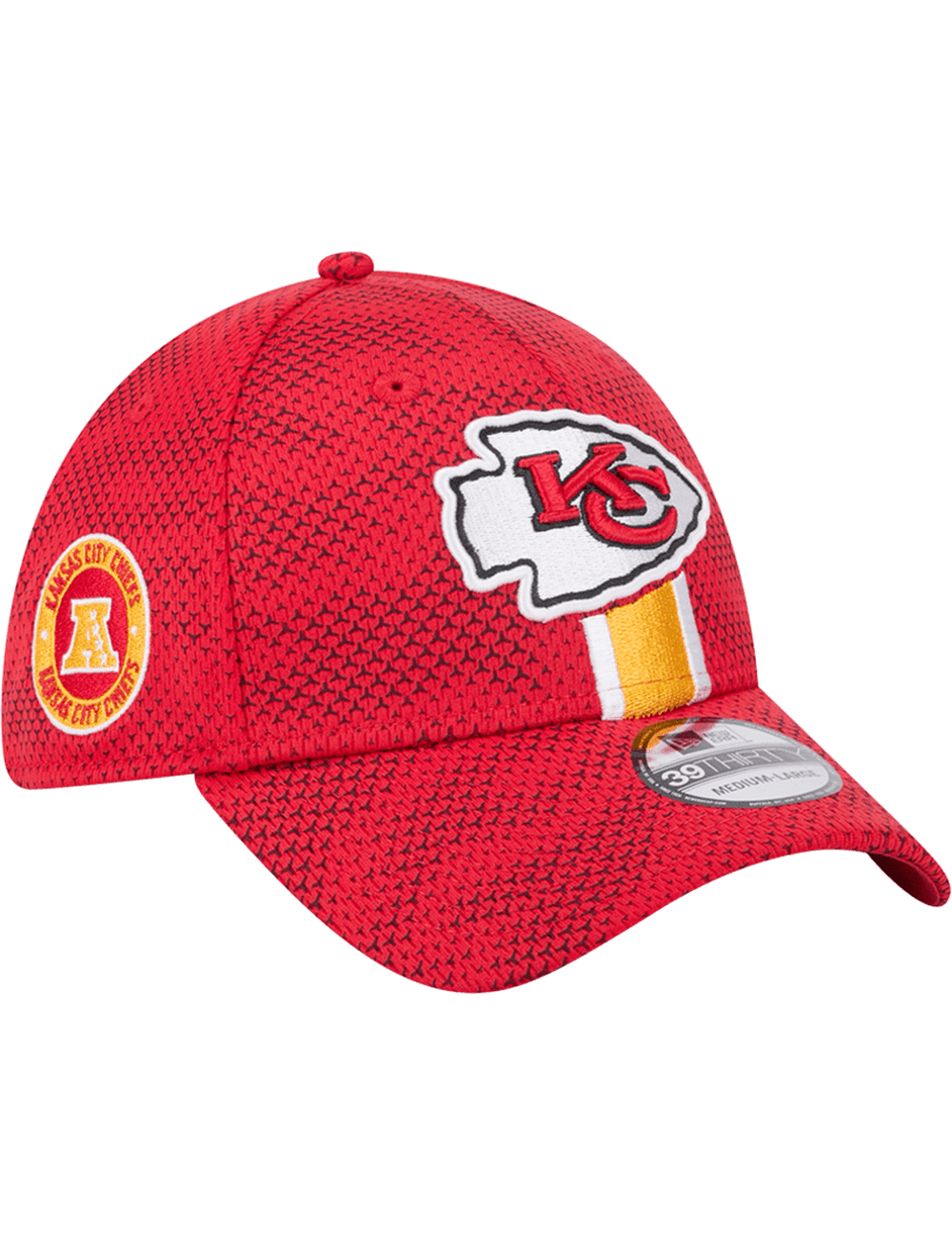 New Era Caps Kansas City Chiefs New Era NFL 24 Sideline 39THIRTY Stretch-Fit Hat
