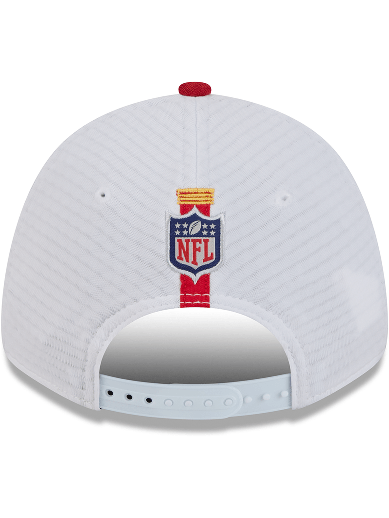 New Era Caps Kansas City Chiefs New Era NFL 24 Training 9FORTY Stretch-Snapback Hat - White