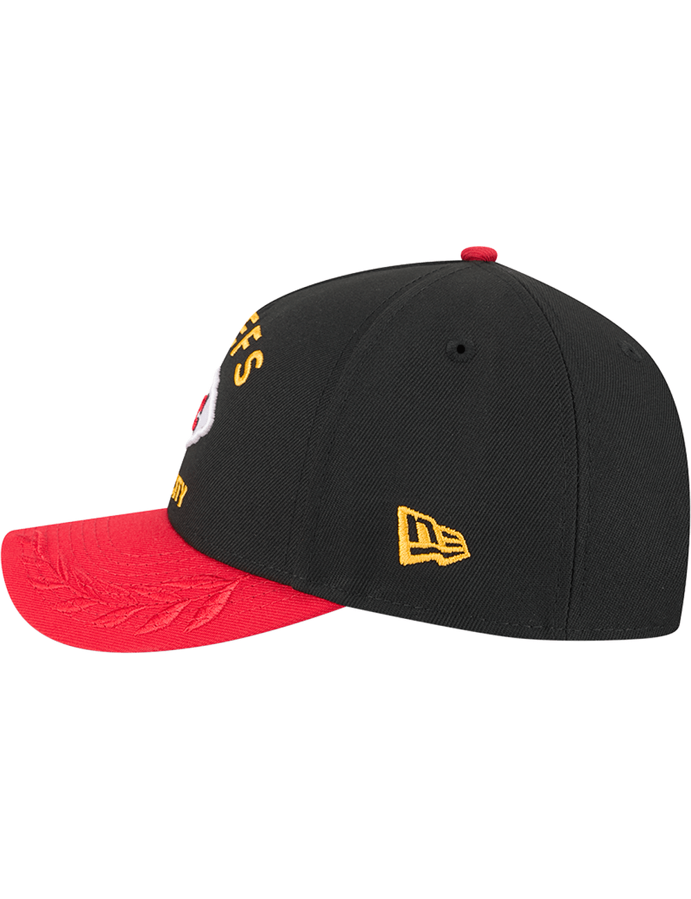 New Era Caps Kansas City Chiefs New Era NFL 25 Draft 9FORTY M-Crown Snapback Hat - Black