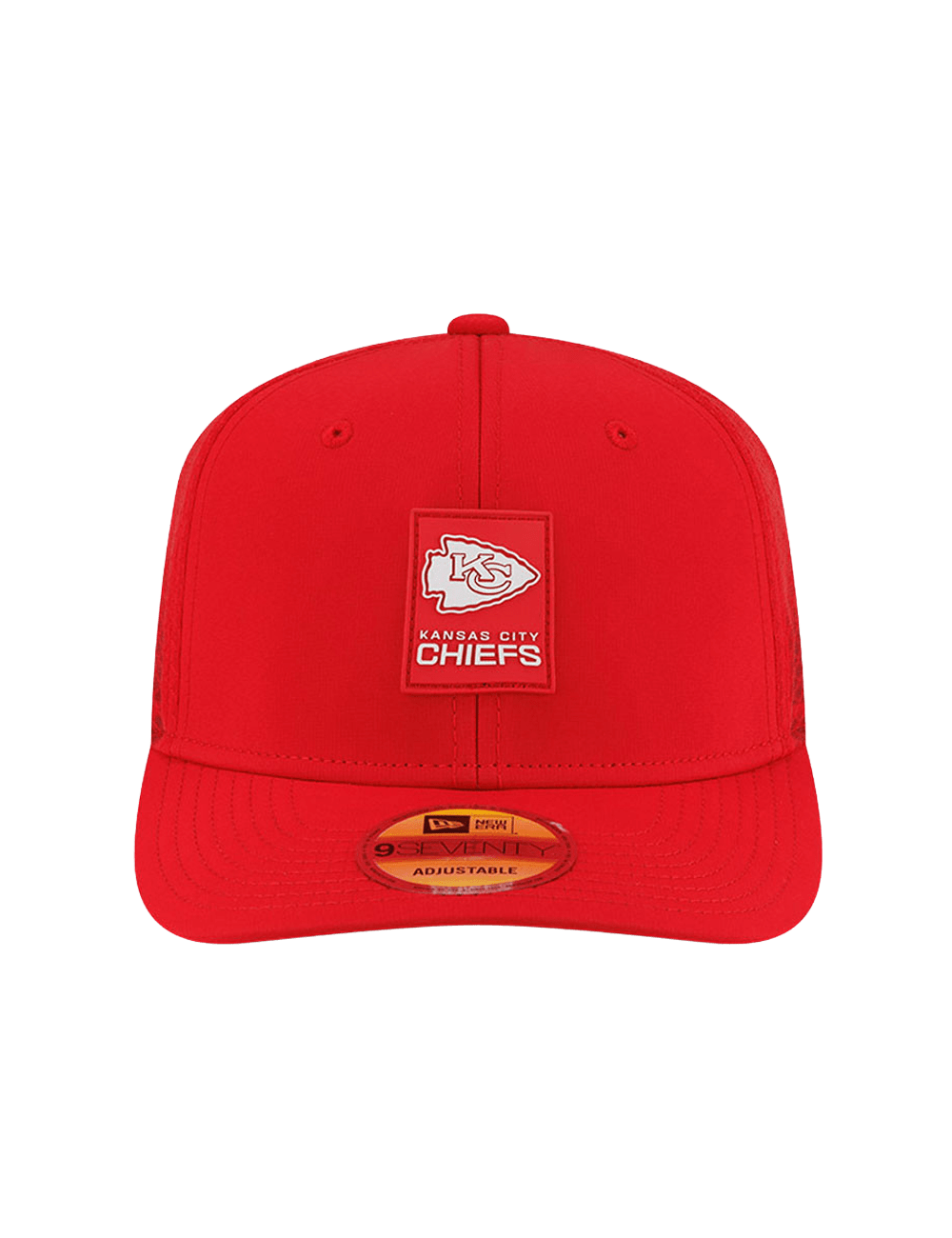 New Era Caps Kansas City Chiefs New Era NFL 25 Sideline 9SEVENTY Stretch-Snapback Hat - Red
