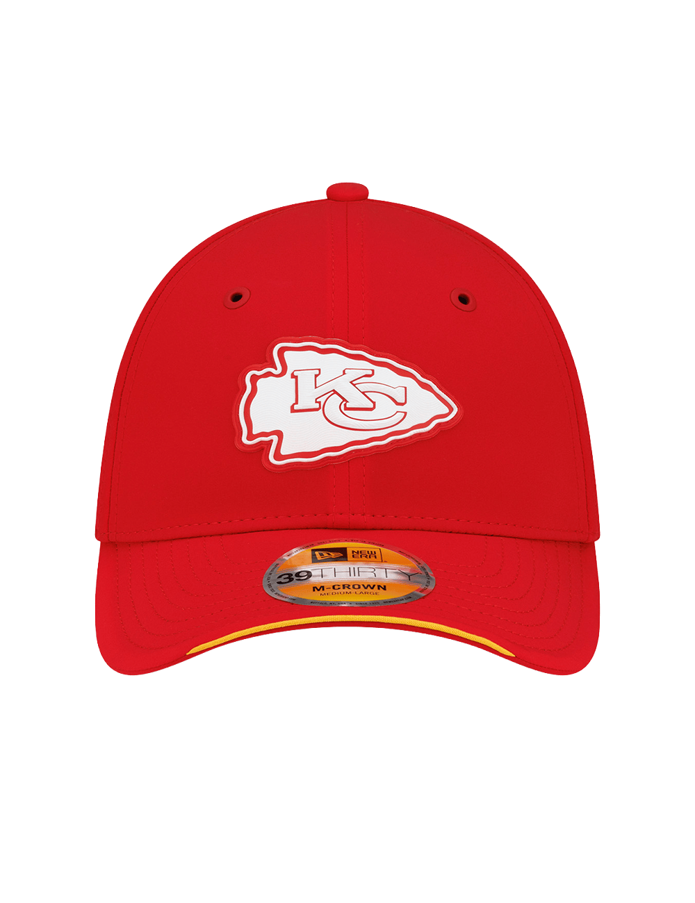 New Era Caps Kansas City Chiefs New Era NFL 26 Sideline 39THIRTY M-Crown Stretch-Fit Hat - Red