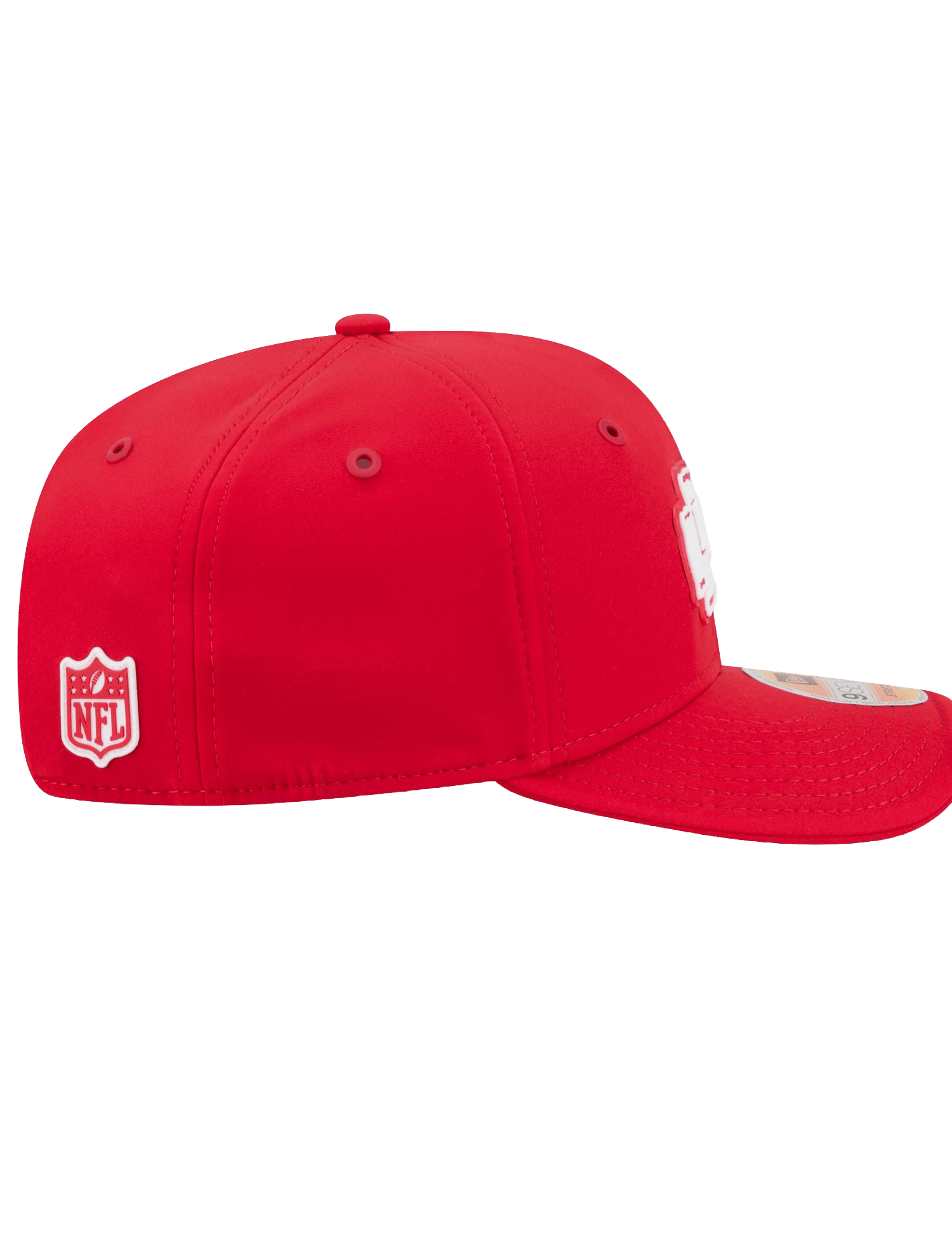 New Era Caps OSFM Kansas City Chiefs New Era NFL 26 Sideline 9SEVENTY Stretch-Snapback Hat - Red