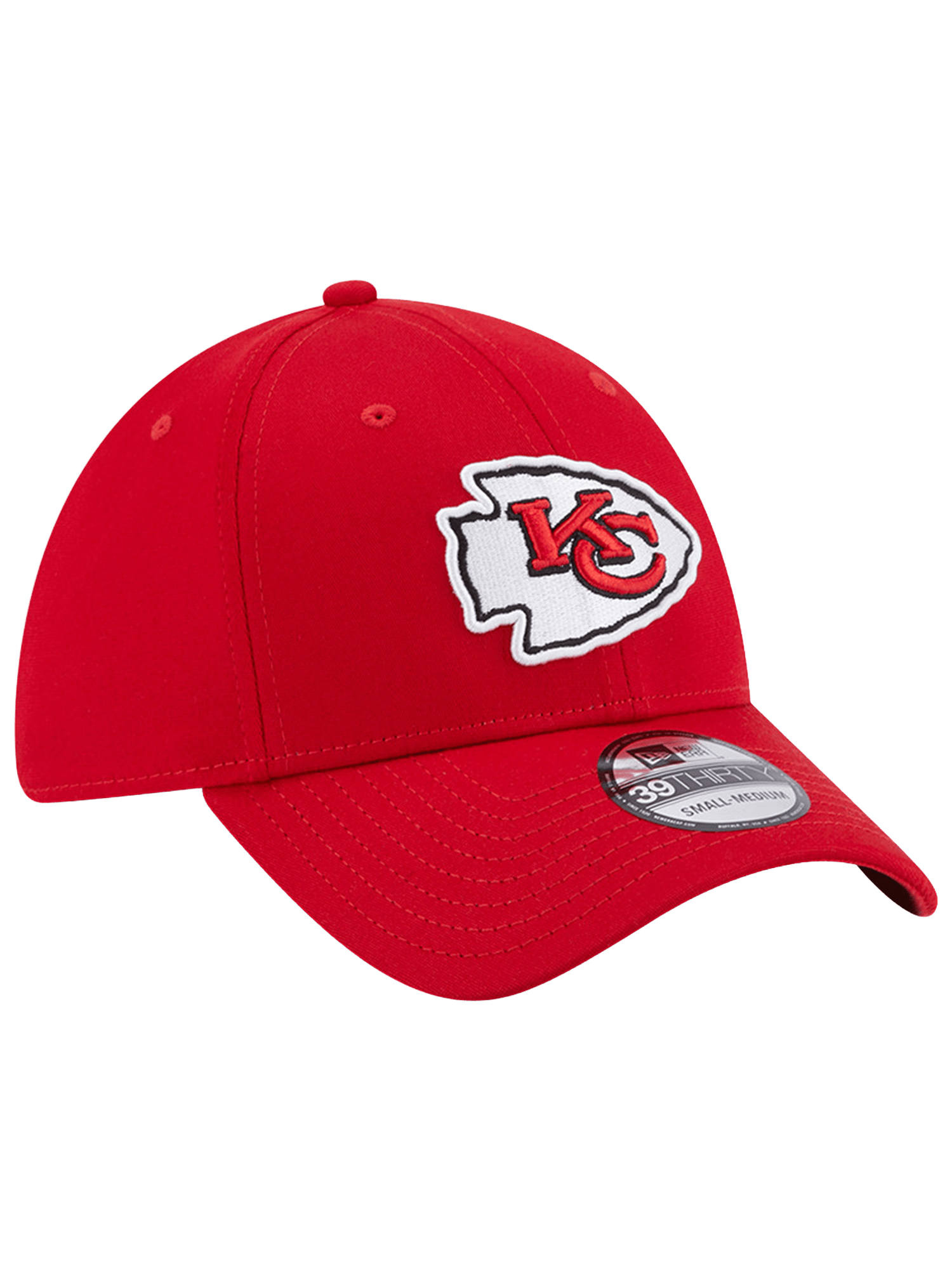 New Era Caps Kansas City Chiefs New Era NFL Team 39THIRTY Stretch-Fit Hat - Red