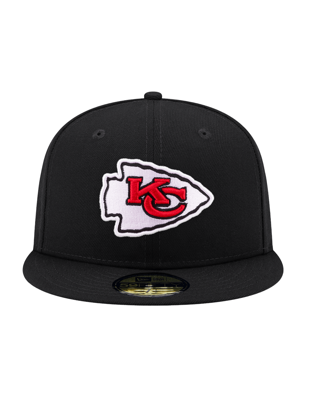 New Era Caps Kansas City Chiefs New Era NFL Team 59FIFTY Fitted Hat - Black