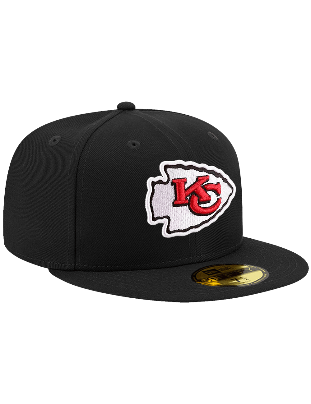 New Era Caps Kansas City Chiefs New Era NFL Team 59FIFTY Fitted Hat - Black