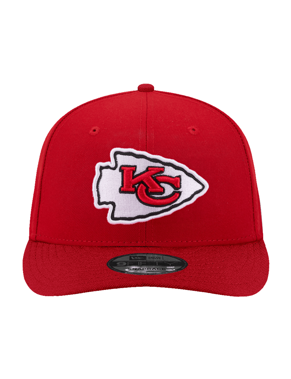 New Era Caps Kansas City Chiefs New Era NFL Team 9FIFTY Pre-Curved Snapback Hat - Red