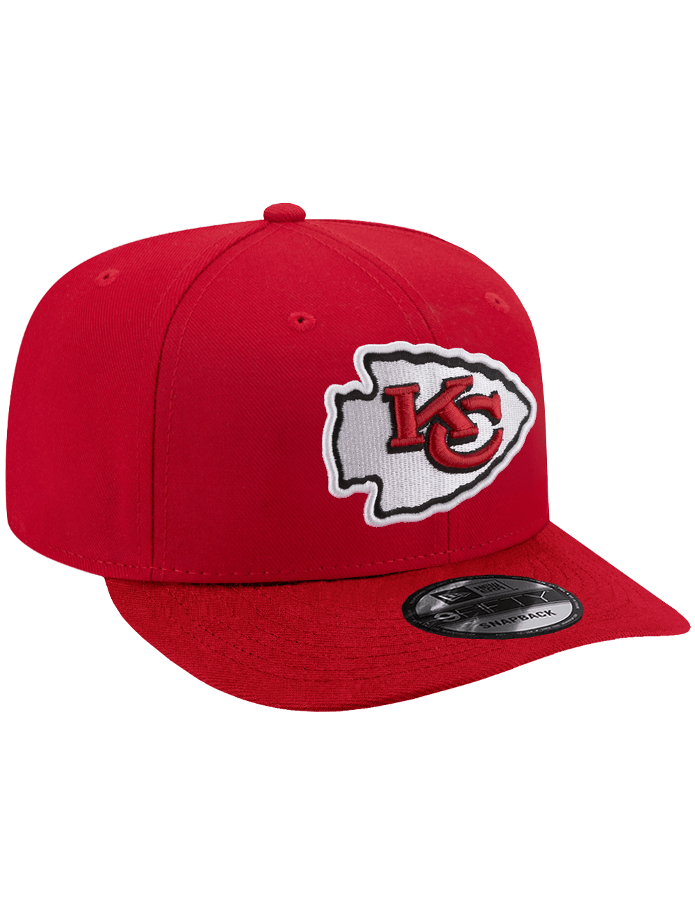 New Era Caps Kansas City Chiefs New Era NFL Team 9FIFTY Pre-Curved Snapback Hat - Red