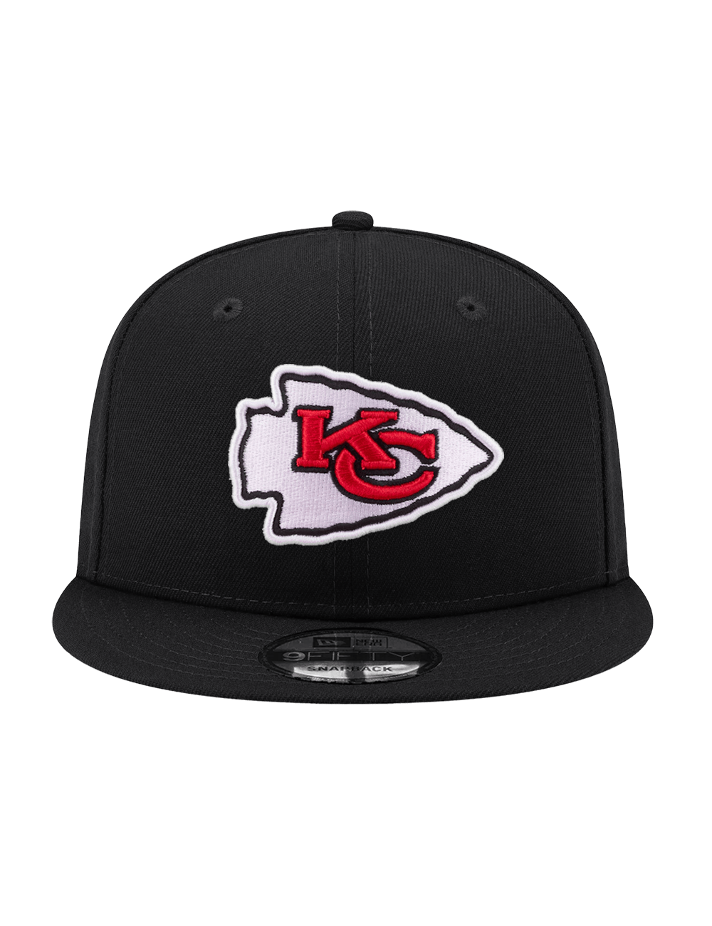 New Era Caps OSFA Kansas City Chiefs New Era NFL Team 9FIFTY Snapback Hat - Black
