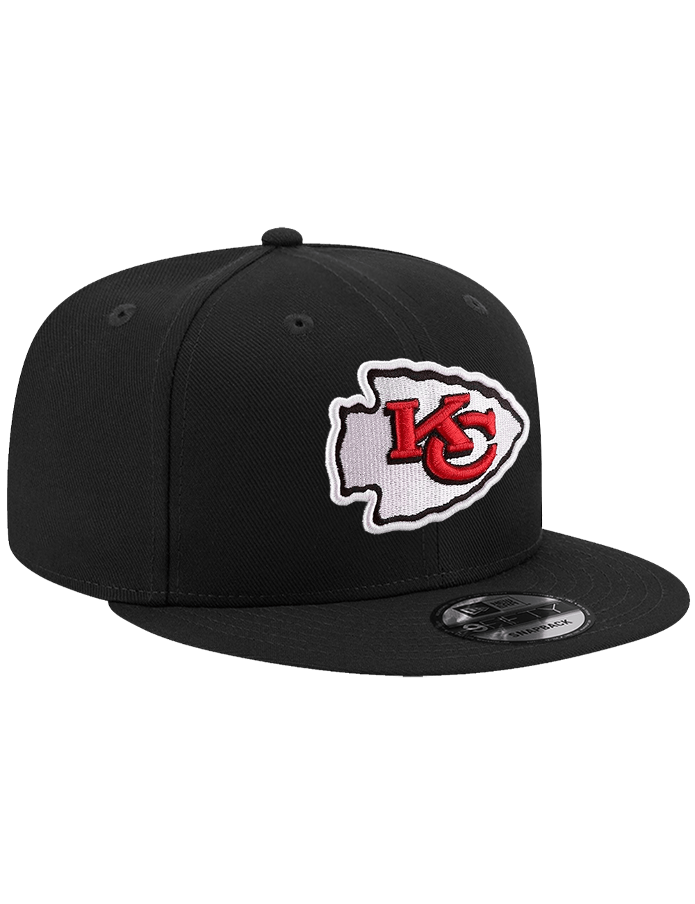 New Era Caps OSFA Kansas City Chiefs New Era NFL Team 9FIFTY Snapback Hat - Black