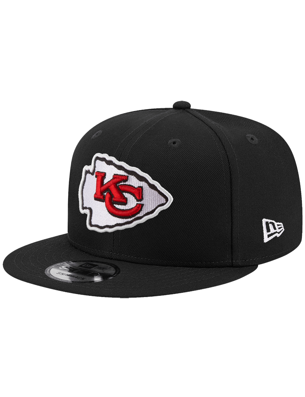 New Era Caps OSFA Kansas City Chiefs New Era NFL Team 9FIFTY Snapback Hat - Black
