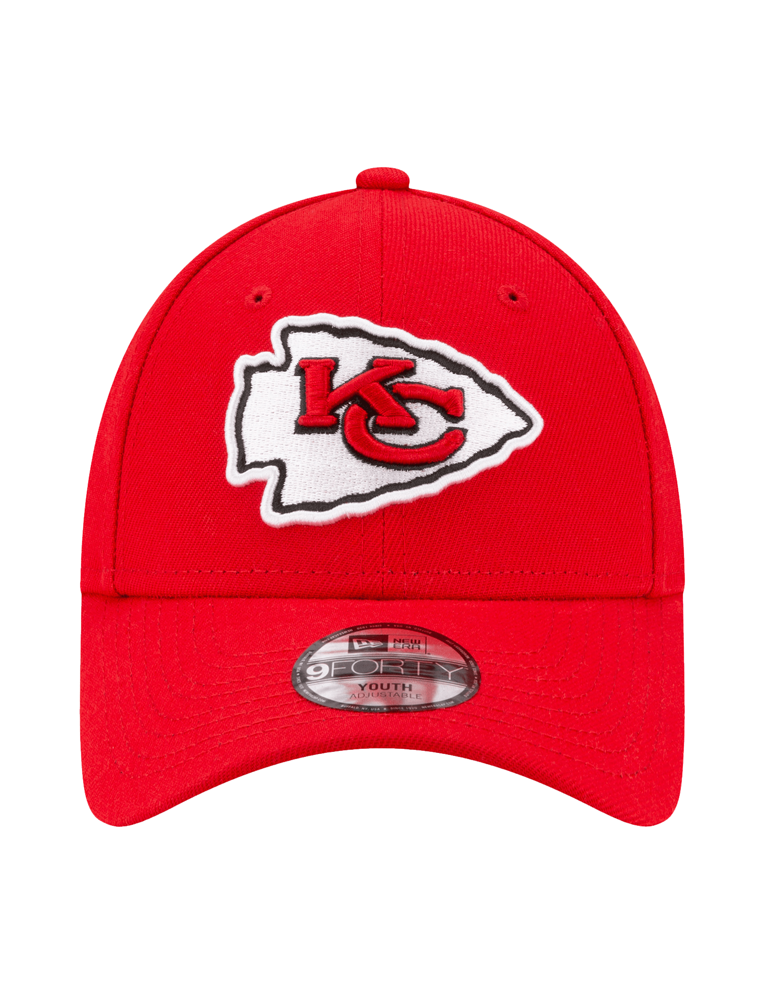 New Era Caps Kansas City Chiefs New Era NFL Team 9FORTY Strapback Hat - Red