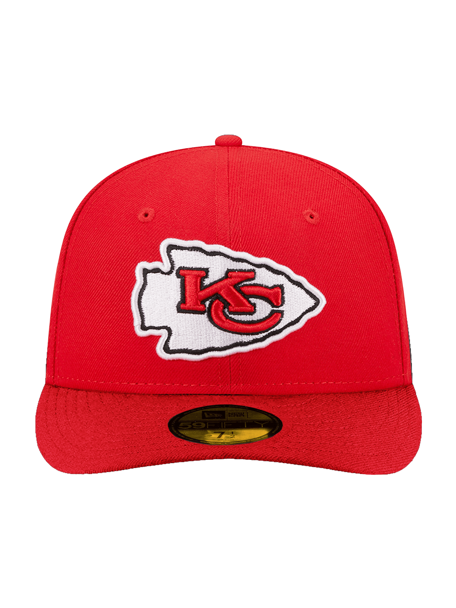 New Era Caps Kansas City Chiefs New Era NFL Team Pre-Curved 59FIFTY Fitted Hat - Red