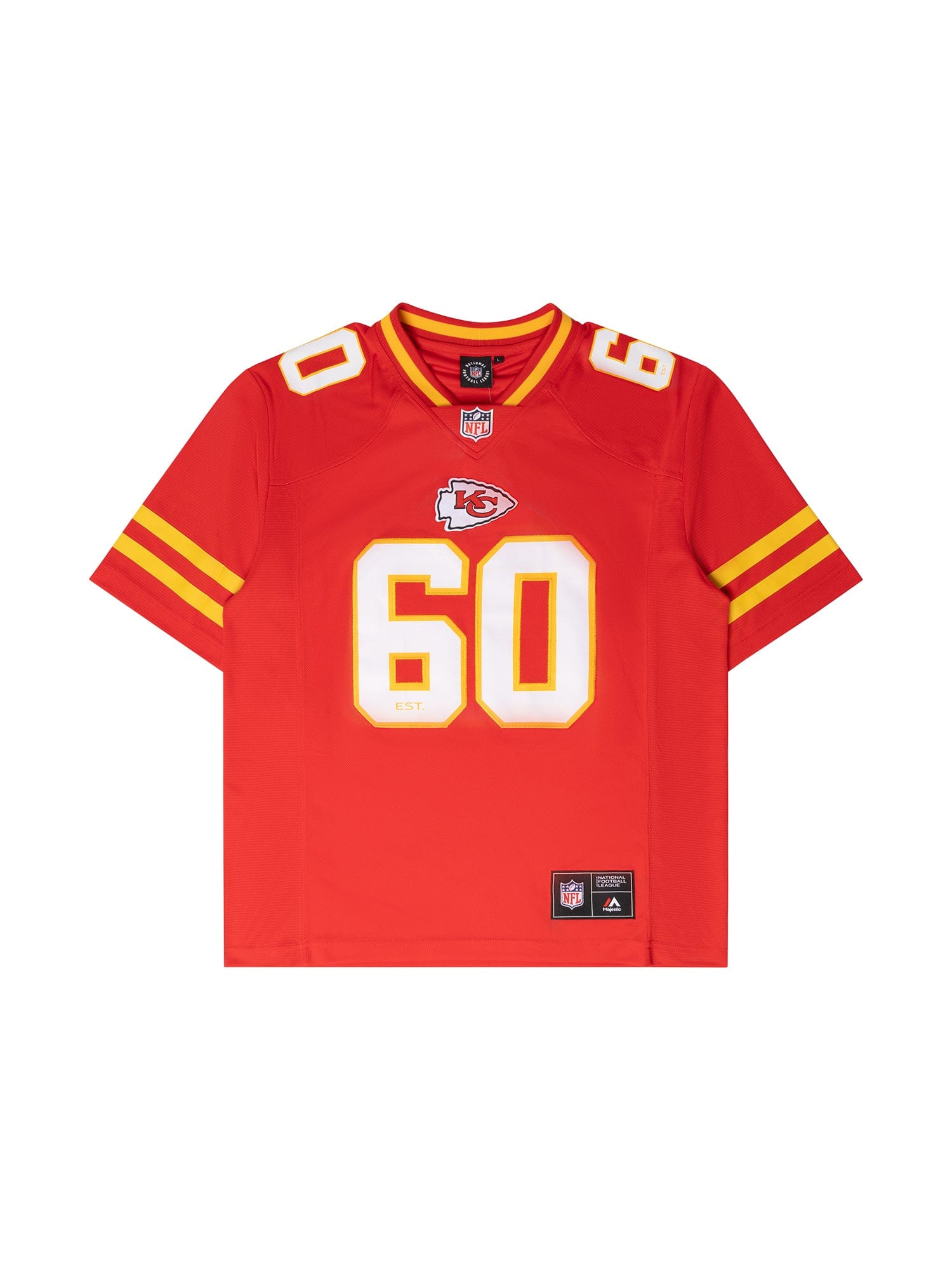 NFL Branded Jerseys Kansas City Chiefs NFL Foundation Replica Mesh Jersey - Red