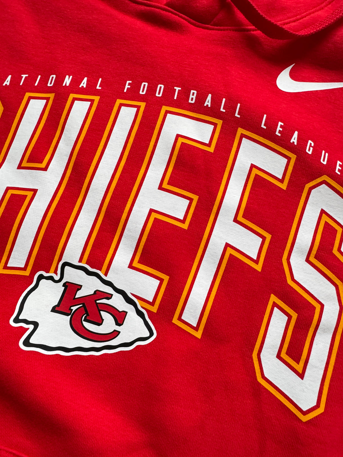 Nike Jumpers Kansas City Chiefs Nike NFL Expect Victory Hoodie Jumper - Red