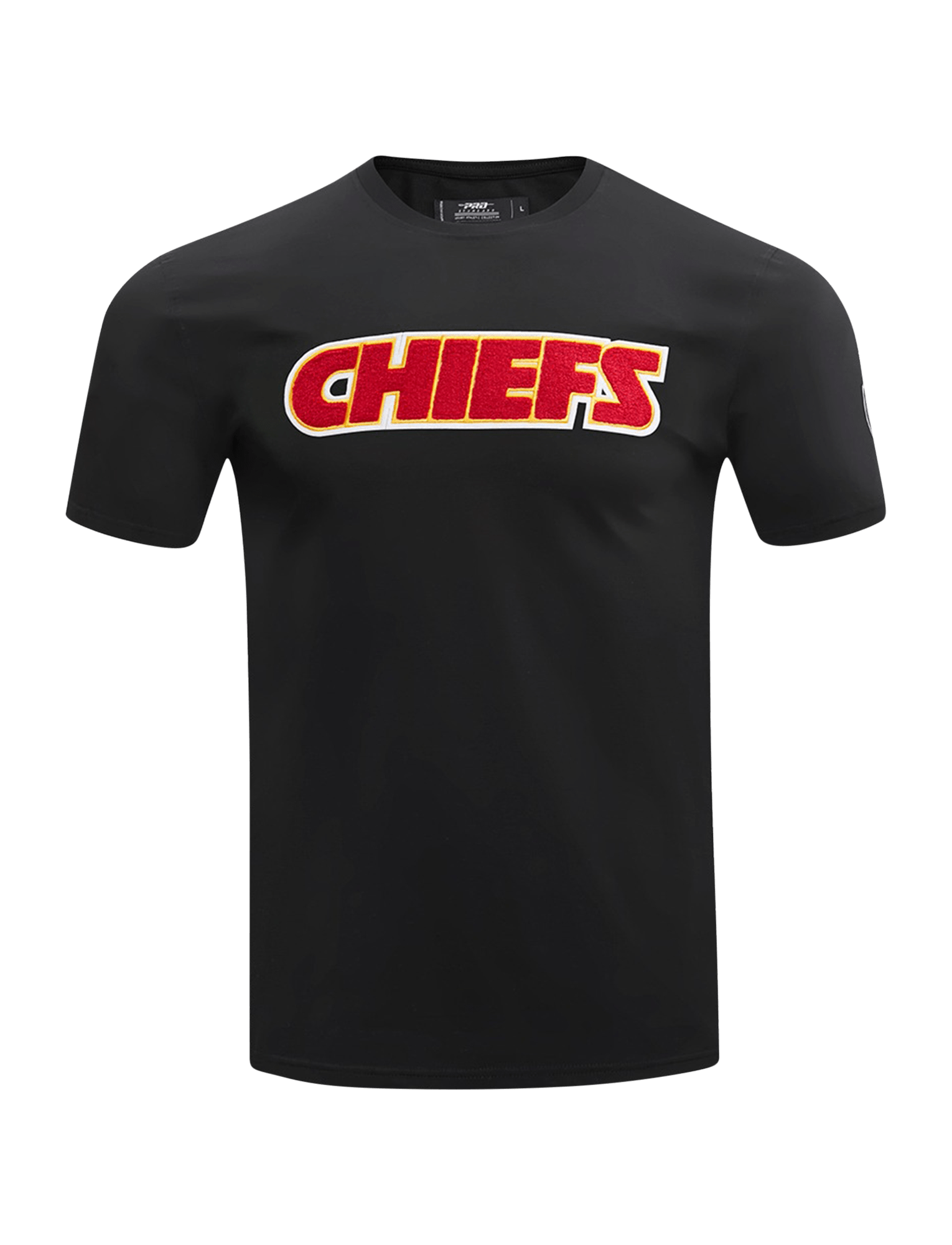 Pro Standard T-Shirts Kansas City Chiefs Pro Standard NFL Classic Chenille Flex T-Shirt - Black