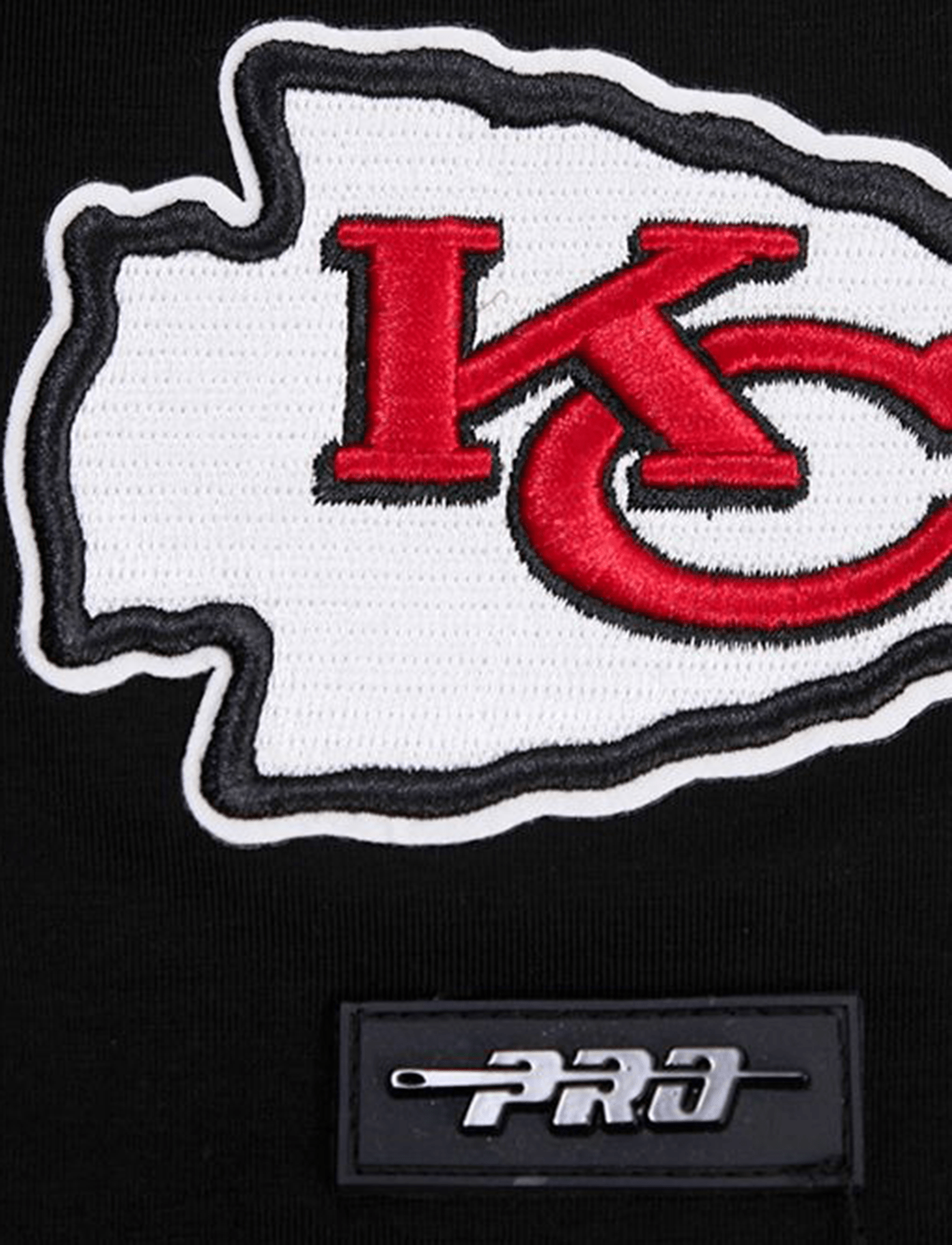Pro Standard T-Shirts Kansas City Chiefs Pro Standard NFL Classic Chenille Flex T-Shirt - Black