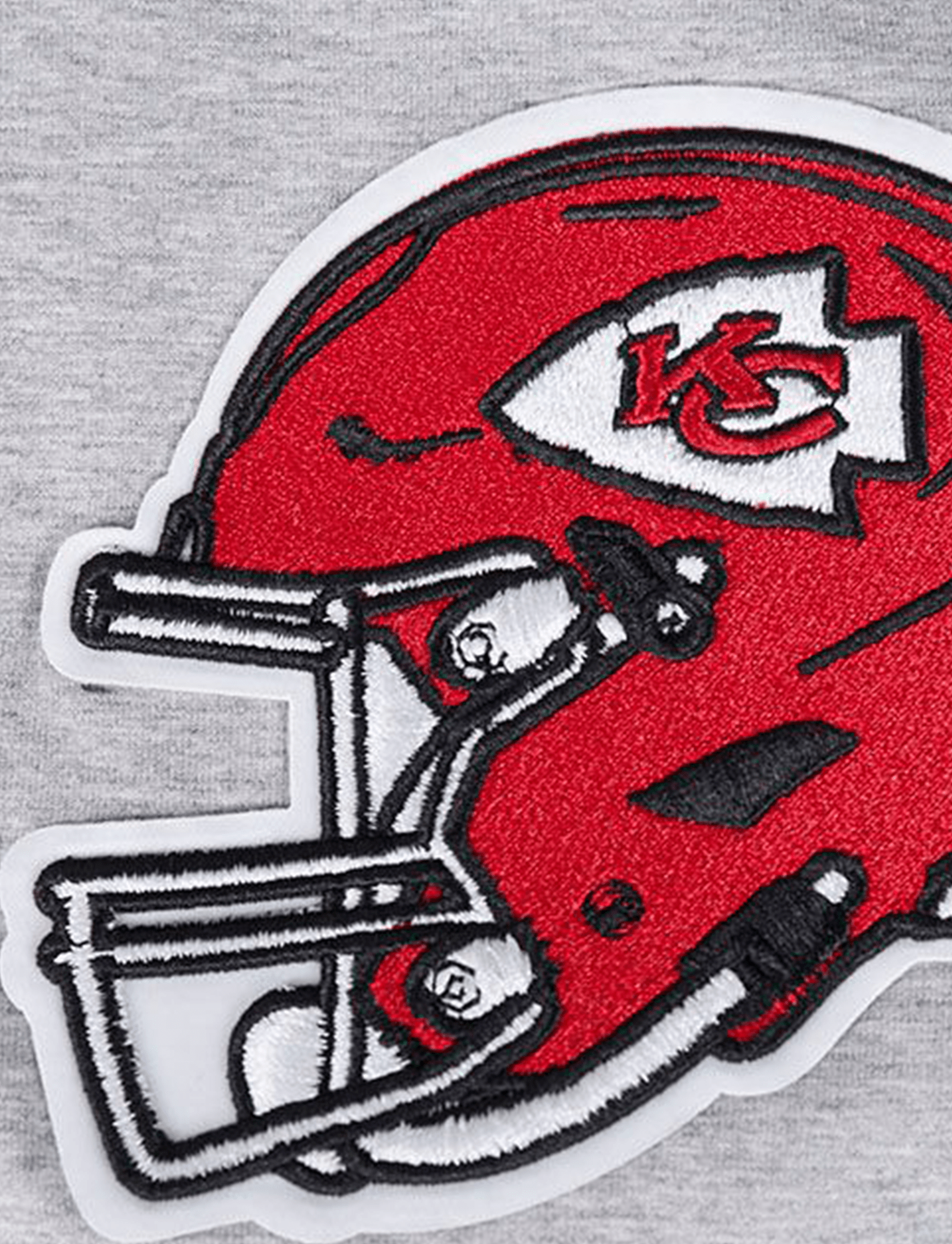 Pro Standard T-Shirts Kansas City Chiefs Pro Standard NFL Script Tail Flex T-Shirt - Grey Marle