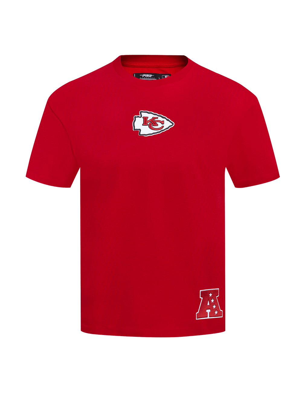 Pro Standard T-Shirts Kansas City Chiefs Pro Standard NFL Wingspan Drop Shoulder T-Shirt - Red