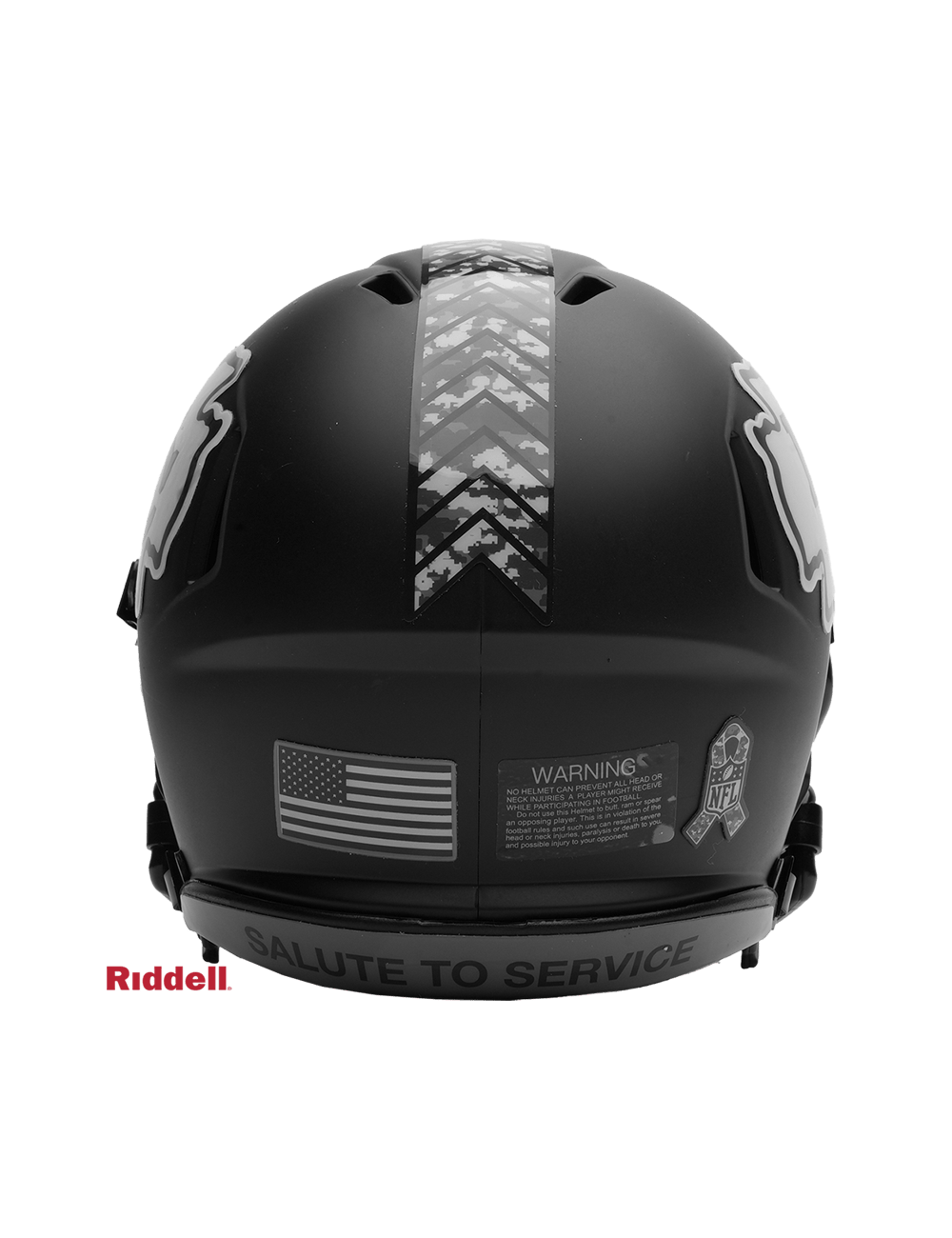 Riddell Helmets Kansas City Chiefs Riddell NFL 26 Salute To Service Speed Replica Mini Size Helmet