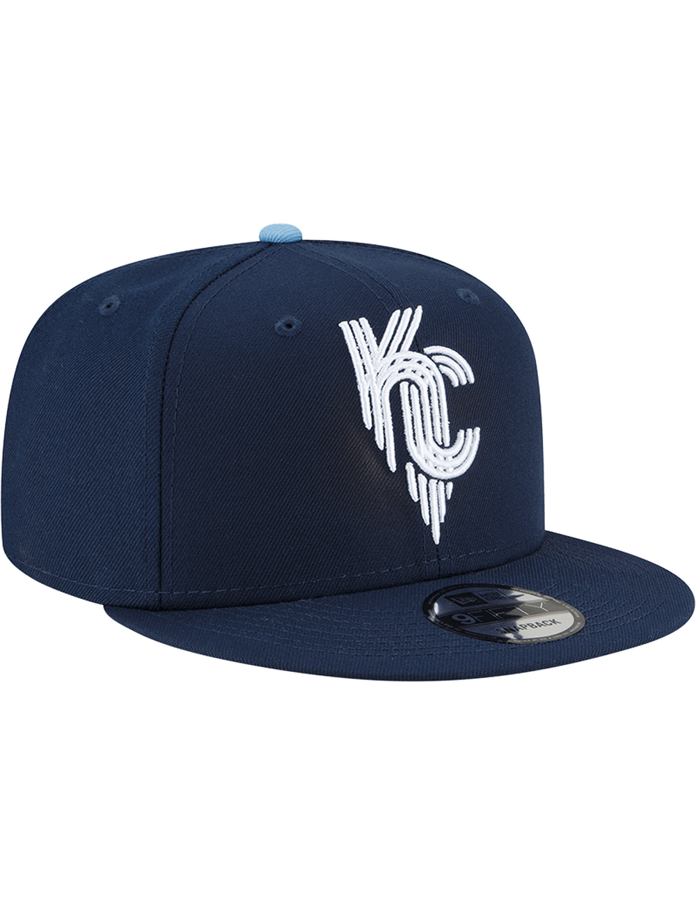 New Era Caps Kansas City Royals New Era MLB City Connect 9FIFTY Snapback Hat - Navy