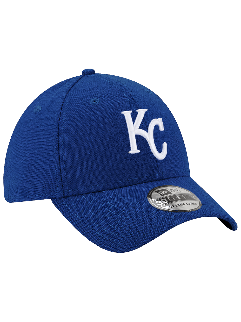 New Era Caps Kansas City Royals New Era MLB Team 39THIRTY Stretch-Fit Hat - Blue
