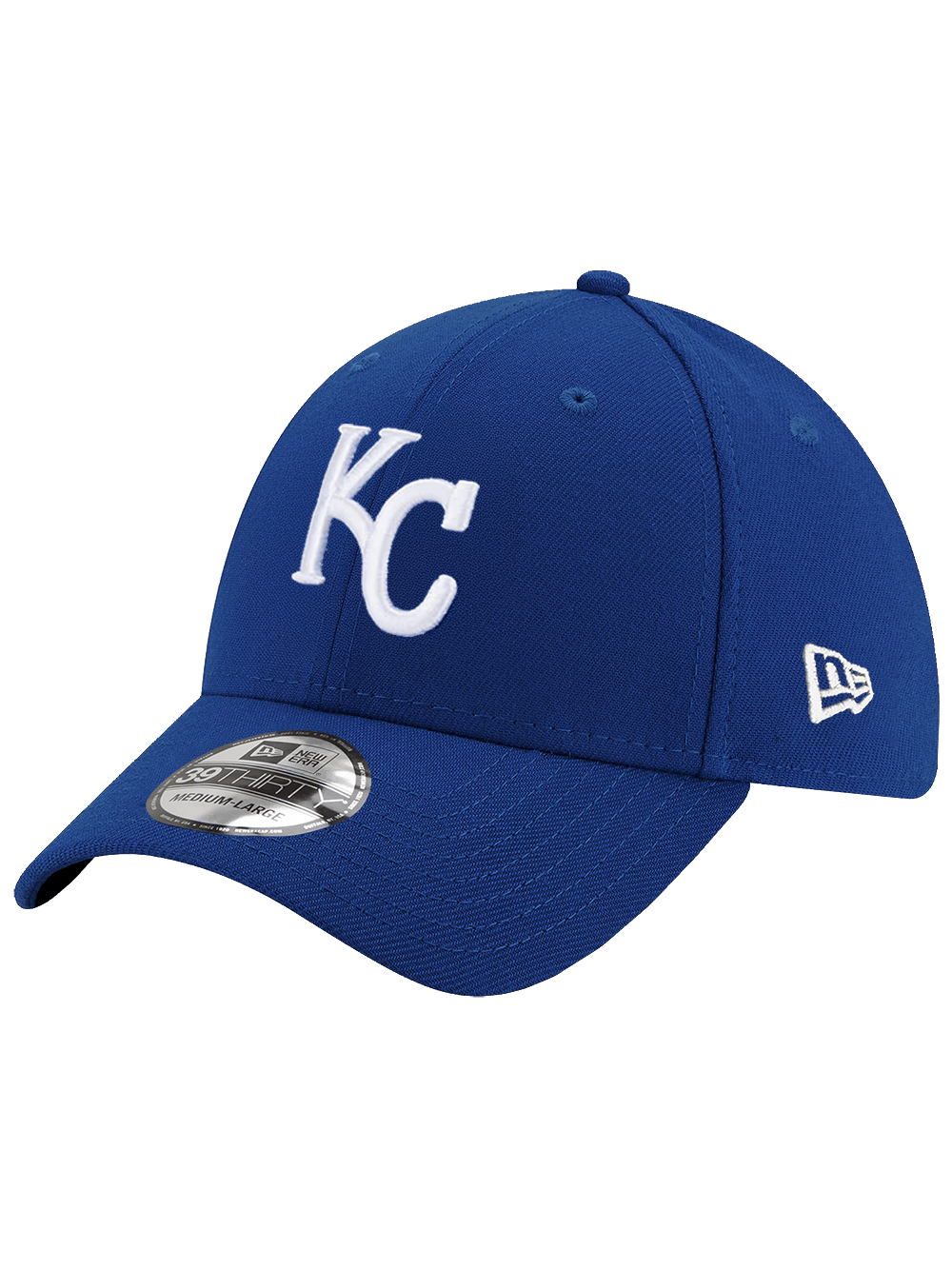 New Era Caps Kansas City Royals New Era MLB Team 39THIRTY Stretch-Fit Hat - Blue
