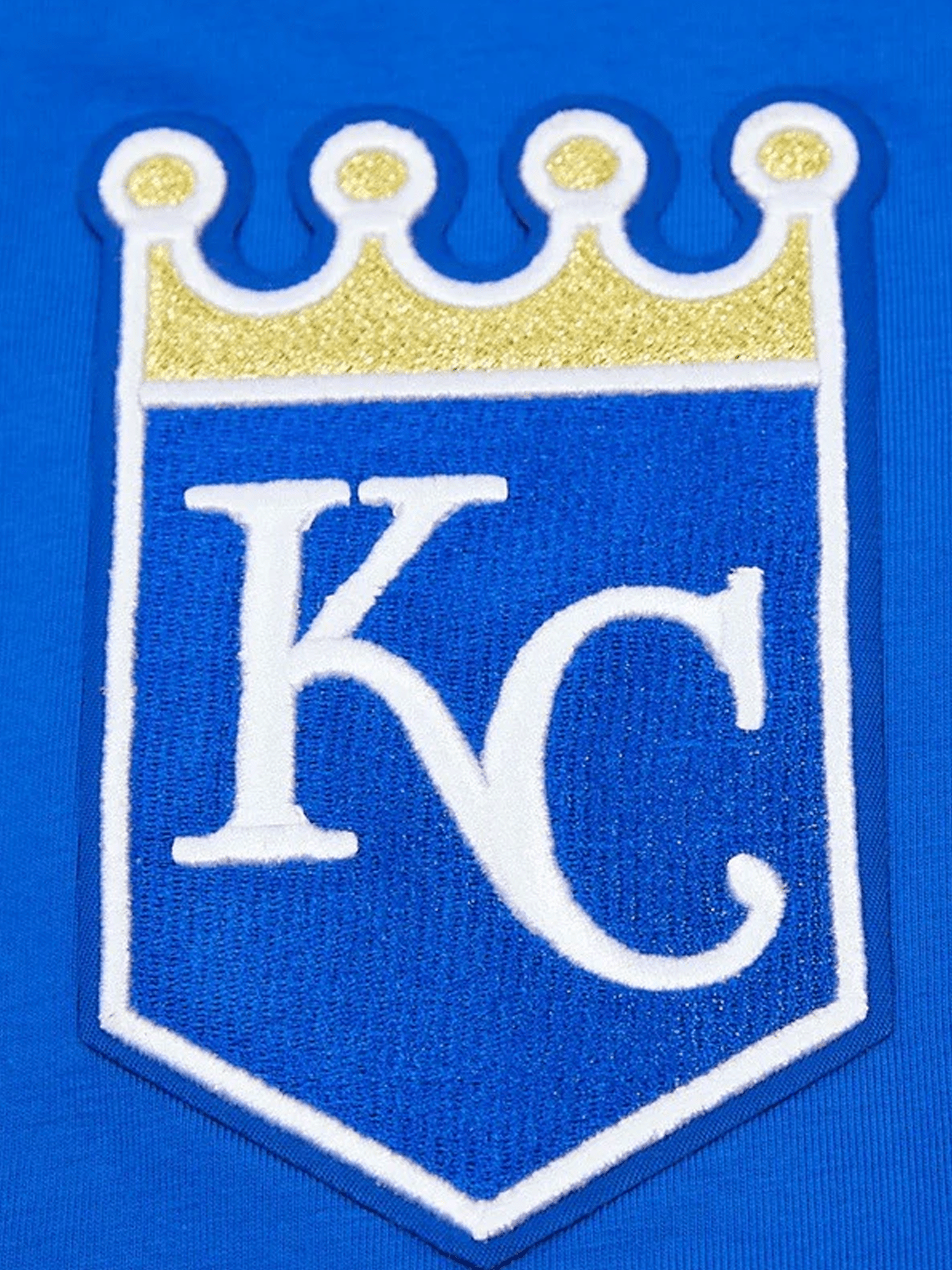 Pro Standard T-Shirts Kansas City Royals Pro Standard MLB Team Chenille Flex T-Shirt - Blue