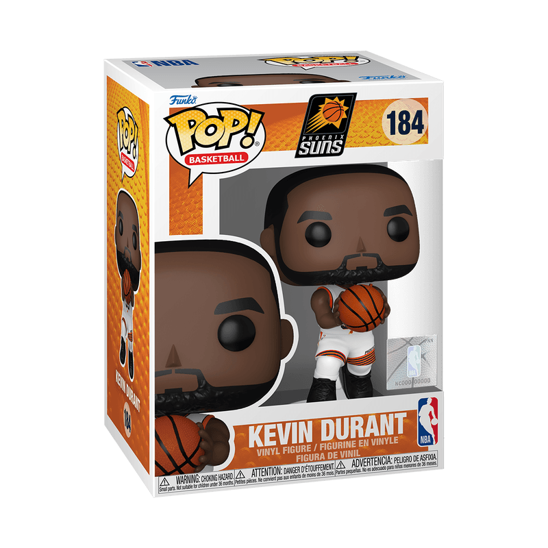 Funko Figures Kevin Durant Phoenix Suns Funko NBA 184 Pop Vinyl Figure