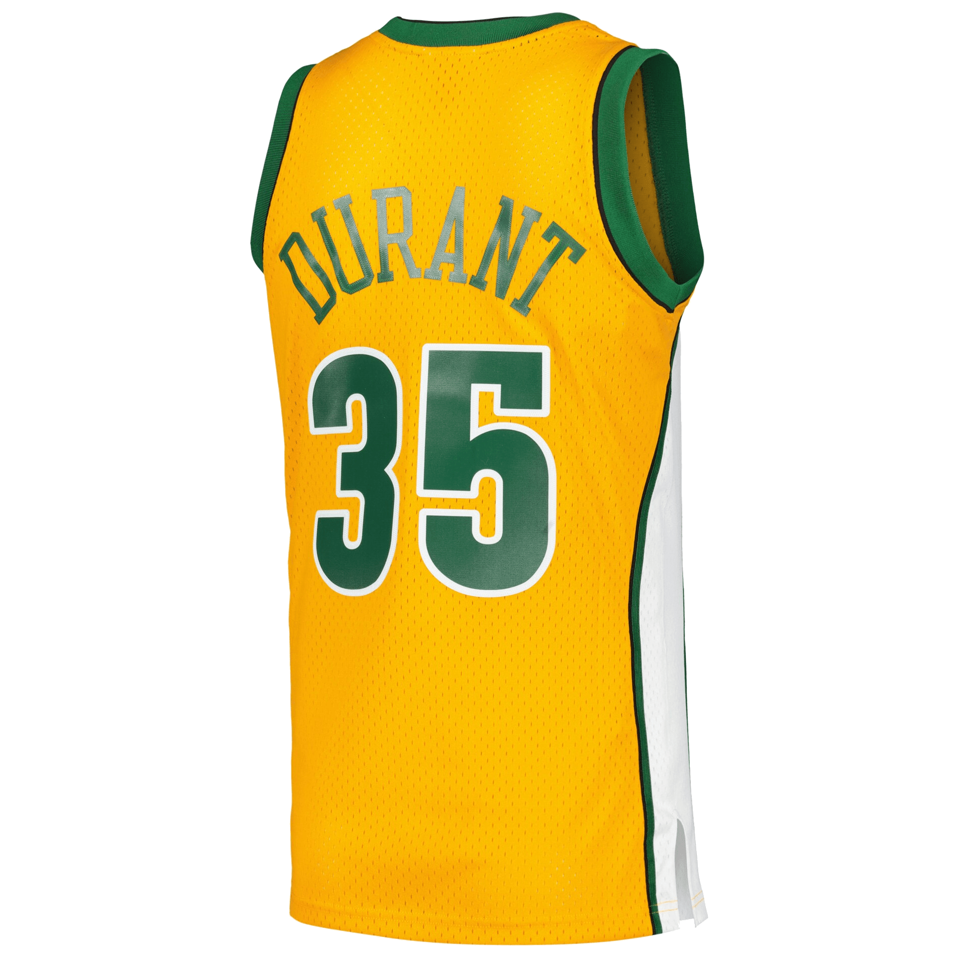 Mitchell And Ness Jerseys Kevin Durant Seattle Supersonics Mitchell & Ness NBA 07-08 Swingman Jersey - Yellow