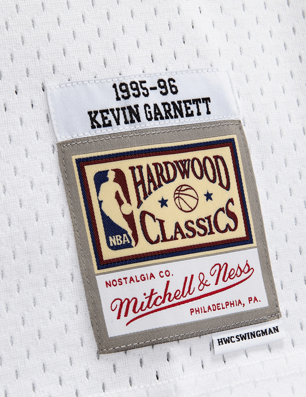 Mitchell And Ness Jerseys Kevin Garnett Minnesota Timberwolves Mitchell & Ness NBA 95-96 Home HWC Swingman Jersey - White