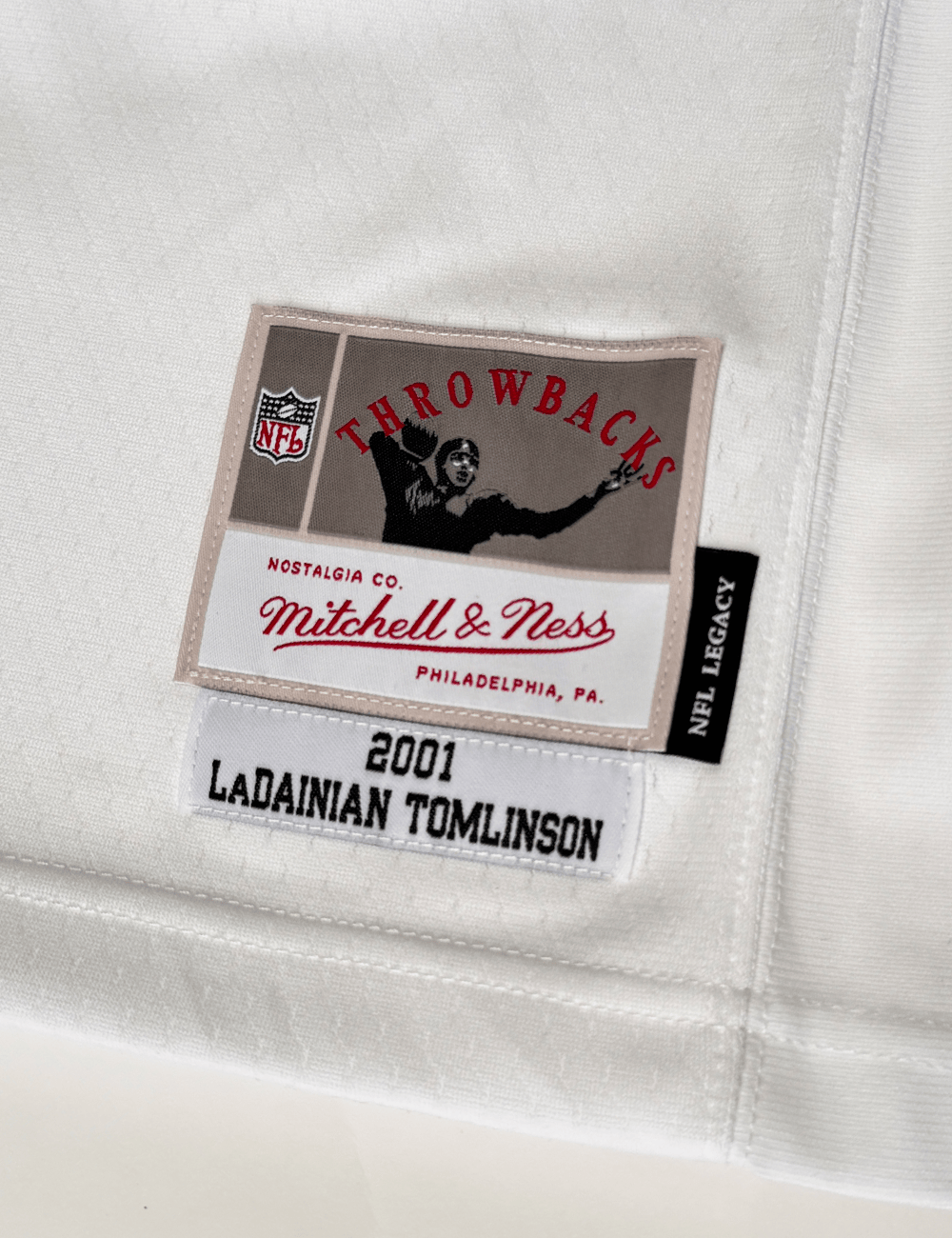 Mitchell And Ness Jerseys LaDainian Tomlinson Los Angeles Chargers Mitchell & Ness NFL 2001 Legacy Jersey - White