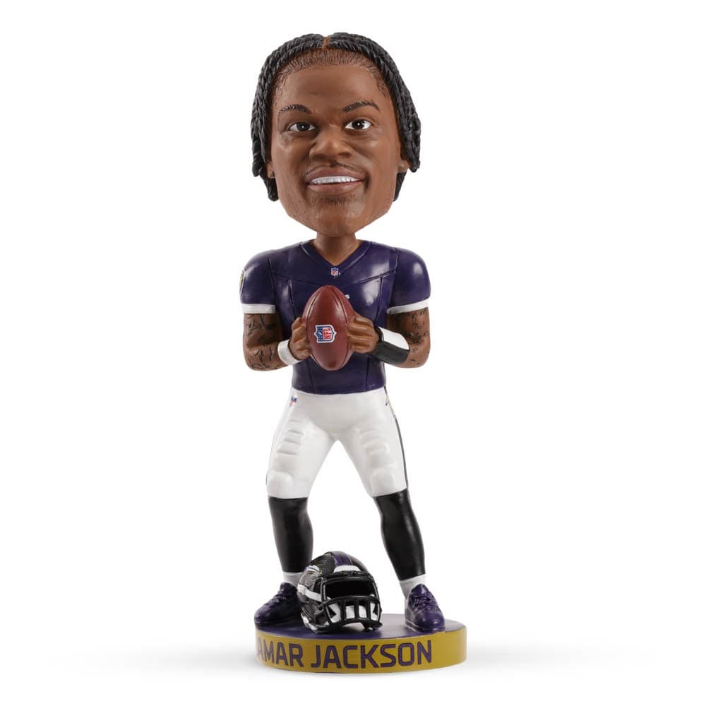 NFL Branded Figures Lamar Jackson Baltimore Ravens NFL 18cm Bobblehead Figure