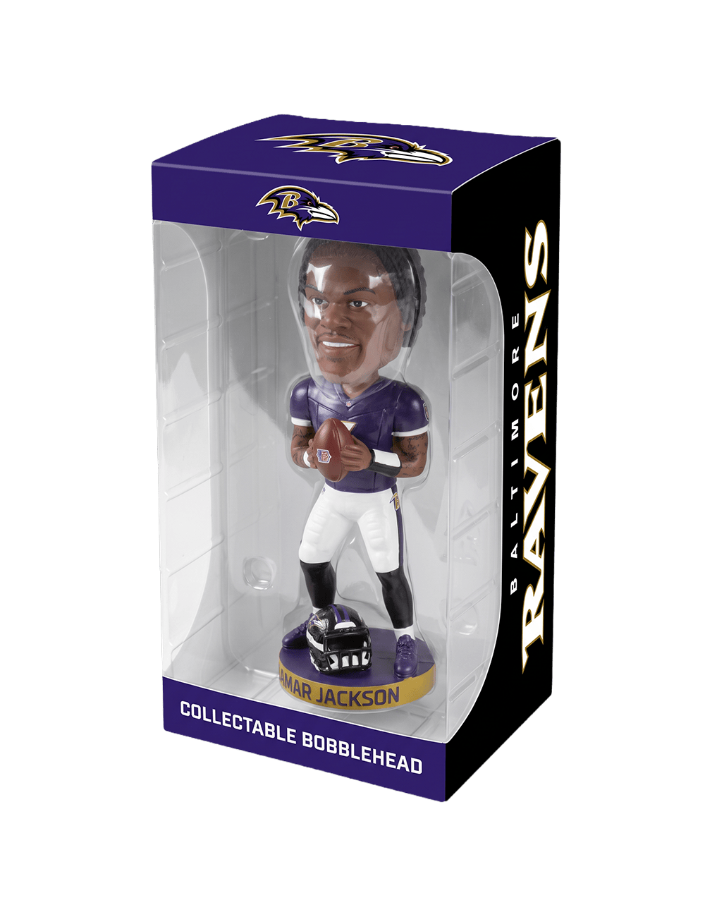 NFL Branded Figures Lamar Jackson Baltimore Ravens NFL 18cm Bobblehead Figure