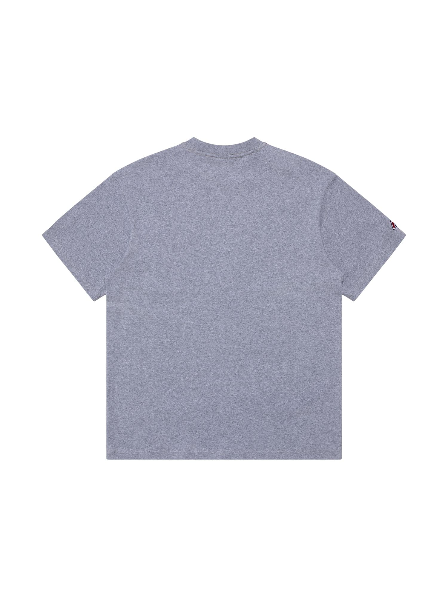 Majestic Athletic T-Shirts Las Vegas Raiders Majestic NFL Ivy Arch Vintage T-Shirt - Grey Marle