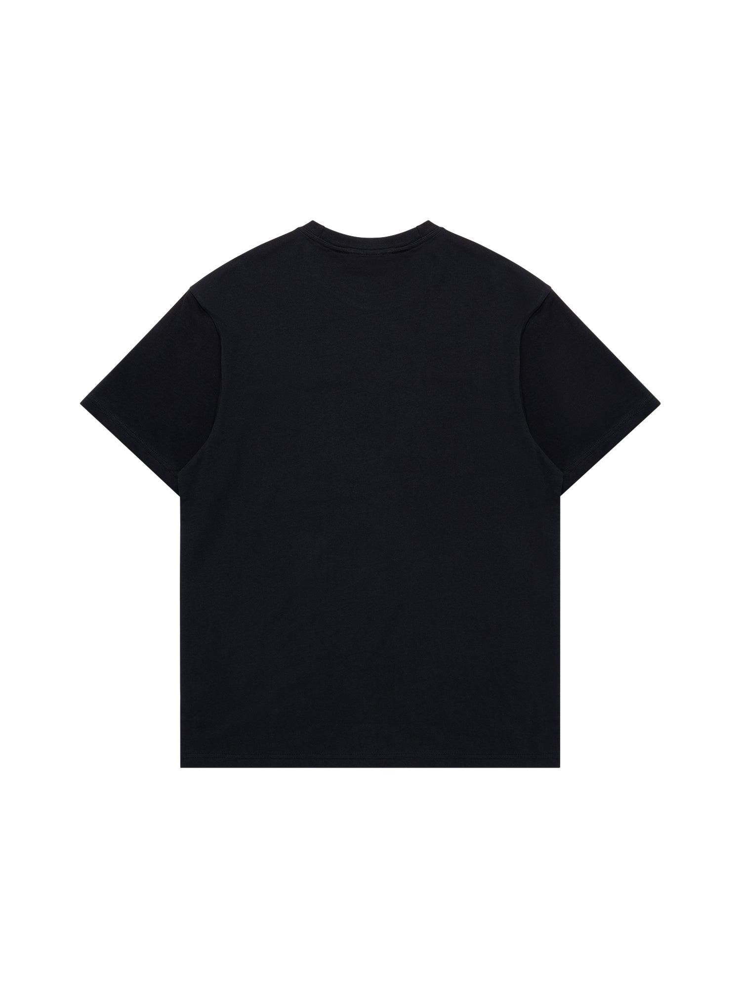 Majestic Athletic T-Shirts Las Vegas Raiders Majestic NFL Logo Arch Vintage T-Shirt - Faded Black
