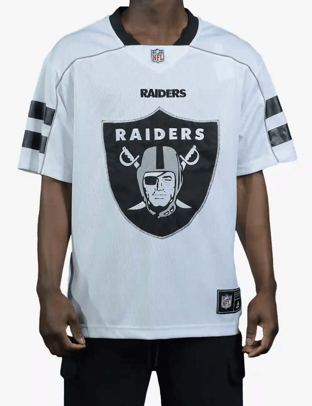 Majestic Athletic Jerseys Las Vegas Raiders Majestic NFL Team Fan Mesh Jersey - White