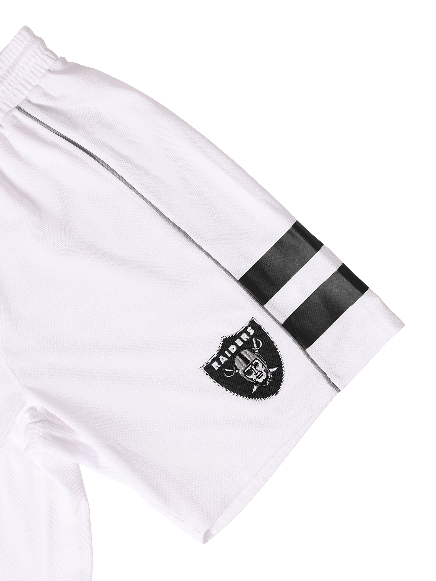 Majestic Athletic Shorts Las Vegas Raiders Majestic NFL Team Fan Mesh Shorts - White