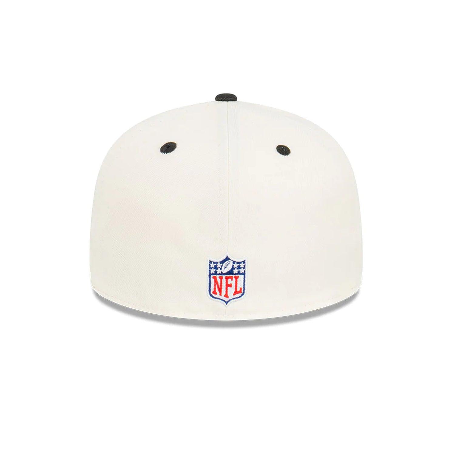 New Era Caps Las Vegas Raiders New Era NFL 2 Tone 59FIFTY Fitted Hat - White