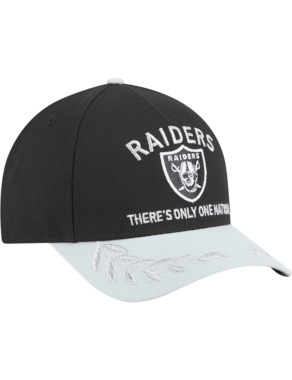 New Era Caps Las Vegas Raiders New Era NFL 25 Draft 9FORTY M-Crown Snapback Hat - Black