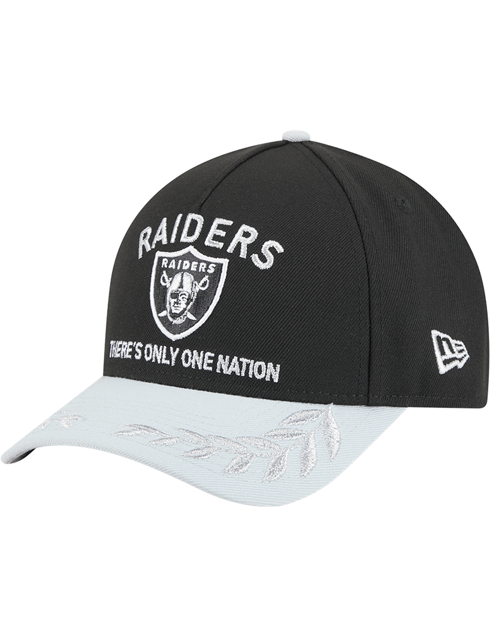 New Era Caps Las Vegas Raiders New Era NFL 25 Draft 9FORTY M-Crown Snapback Hat - Black