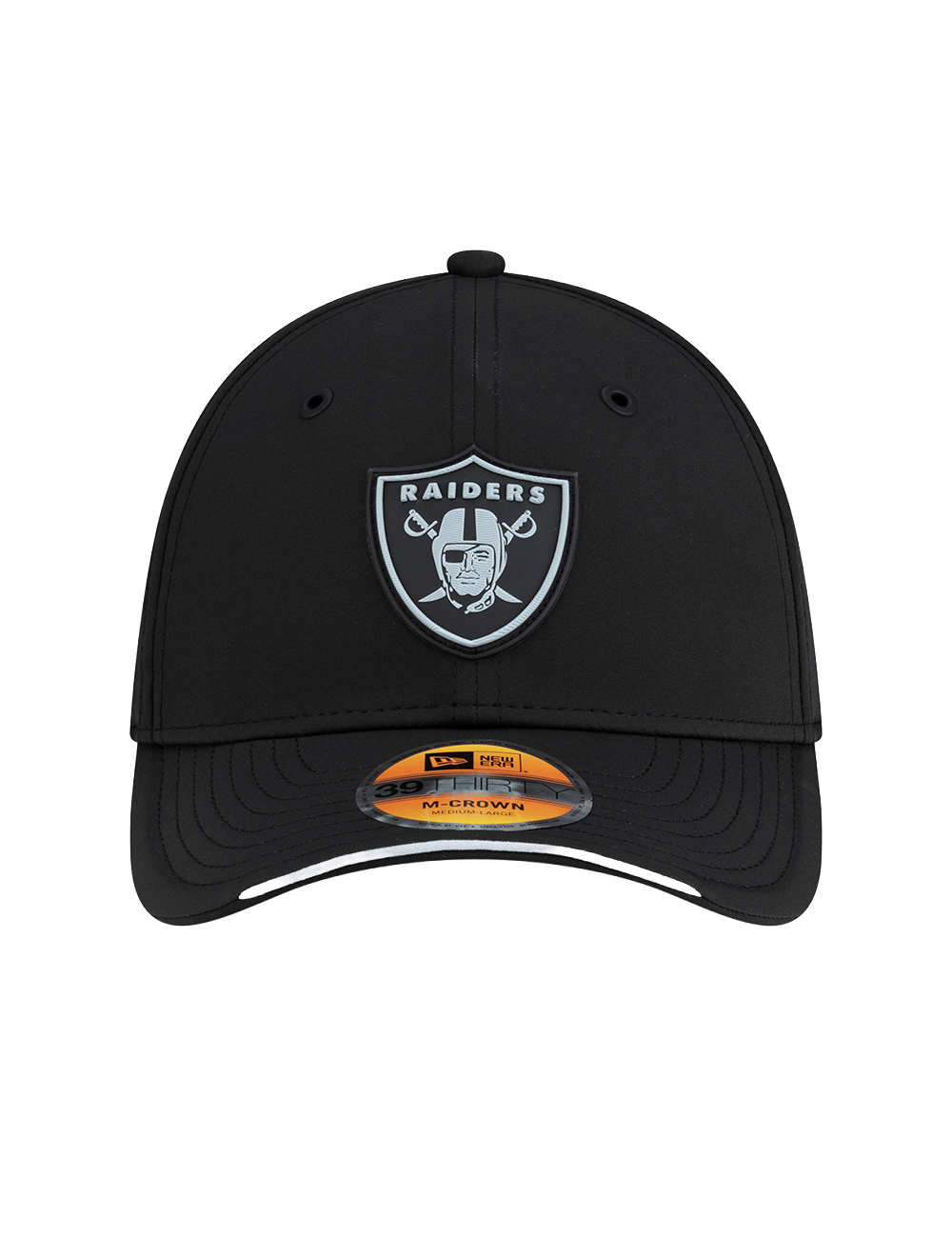 New Era Caps Las Vegas Raiders New Era NFL 26 Sideline 39THIRTY M-Crown Stretch-Fit Hat - Black