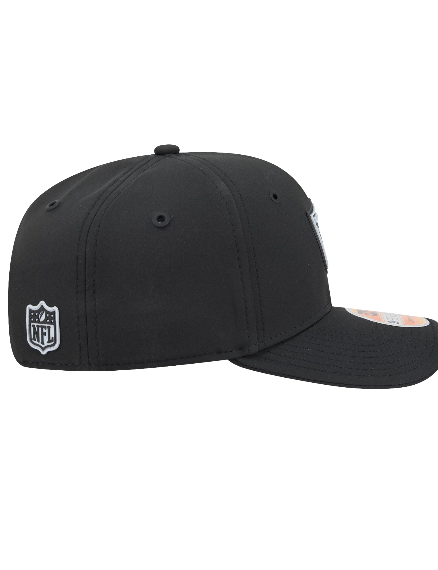 New Era Caps OSFM Las Vegas Raiders New Era NFL 26 Sideline 9SEVENTY Stretch-Snapback Hat - Black