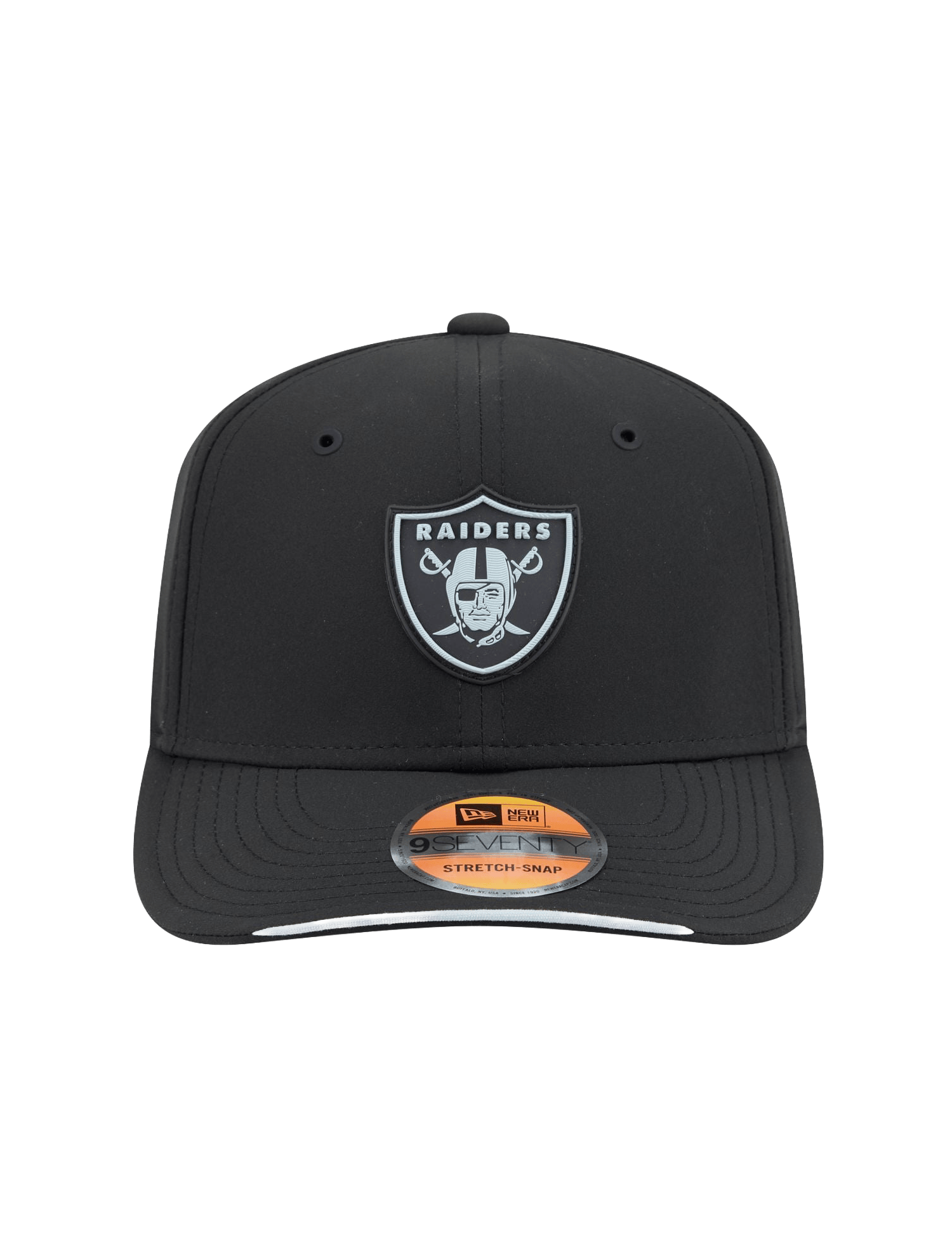 New Era Caps OSFM Las Vegas Raiders New Era NFL 26 Sideline 9SEVENTY Stretch-Snapback Hat - Black