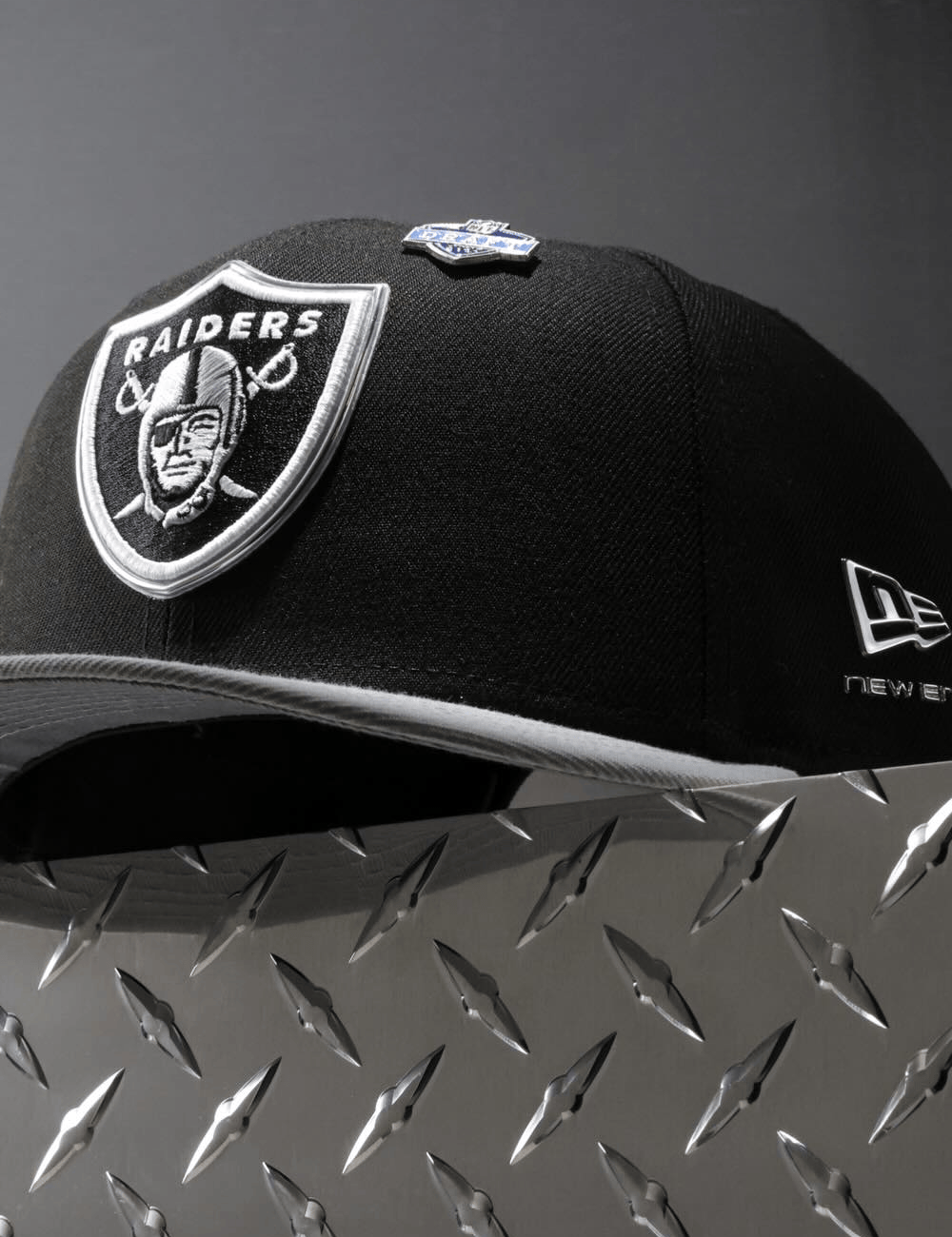 New Era Caps OSFM Las Vegas Raiders New Era NFL Draft 26 9FIFTY Pre-Curved Snapback Hat